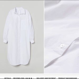 Cotton Shirt Dress